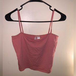 H&M salmon colored tank top